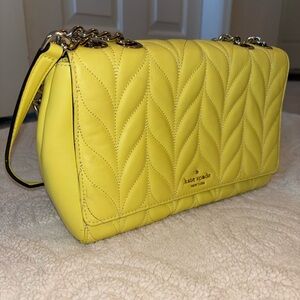 Kate Spade Lemon Quilted Shoulder Bag